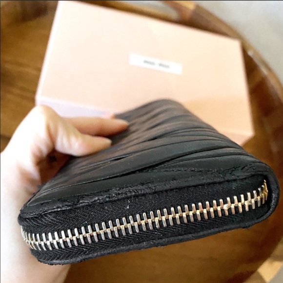 Miu Miu (by Prada) Nappa Leather Large Wallet - Picture 10 of 10